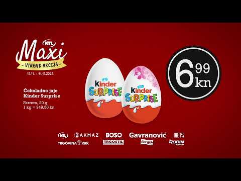 MAXI VIKEND AKCIJA 11.11. - 14.11.2021.