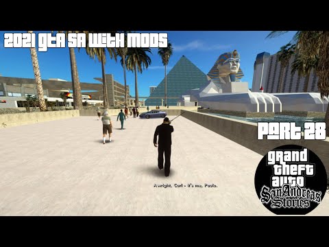 🎮 Remastered GTA San Andreas | Mods 2021 | Part 28 | 2K 21:9 UW-QHD | Gameplay