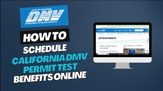 HOW TO SCHEDULE CALIFORNIA DMV PERMIT TEST ONLINE (FULL GUIDE 2026)