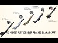10 of the Highest Altitudes Ever Reached by an Aircraft (World Record)