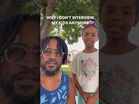 Why I Don’t Interview My Kids Anymore