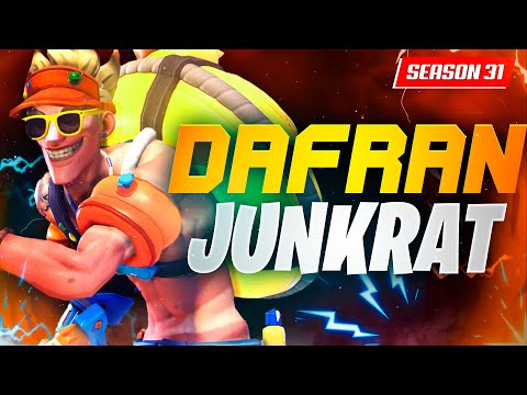 Dafran plays as Junkrat - Overwatch Season 31 Top 500