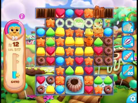 Cookie Jam Blast Level 517 - NO BOOSTERS 🍪 | SKILLGAMING ✔️