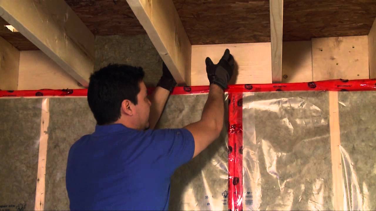 How to Insulate a Basement Header