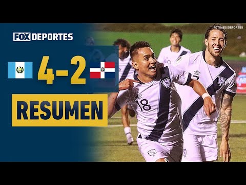 🥳GUATEMALA WINS! | Guatemala 4-2 Dominican Republic | CONCACAF Qualifiers | HIGHLIGHTS