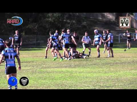 2015 NHRU Round 15 Colts Highlights - Nelson Bay v Maitland