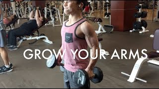 GET YOUR ARMS TO GROW  15 YEAR OLD BODYBUILDER