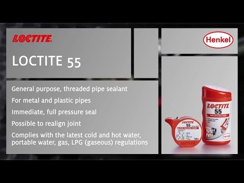 Loctite 55 Pipe Sealing Cord - 12 Meter