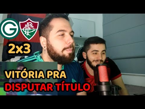 FLUMINENSE VIROU NO FIM!!! REACT MELHORES MOMENTOS GOIÁS 2X3 FLUMINENSE