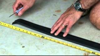 preview picture of video 'How to Install a Garage Door Bottom Seal'