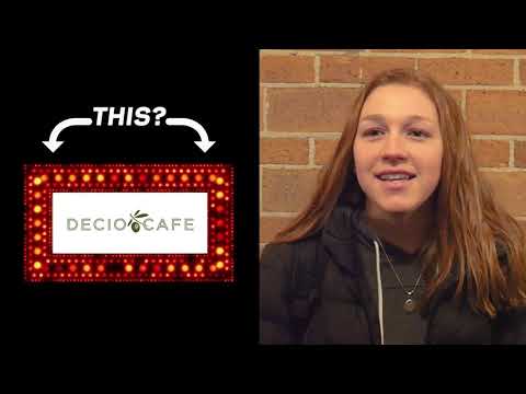 How do you say this?—Decio Cafe // SDH Edition