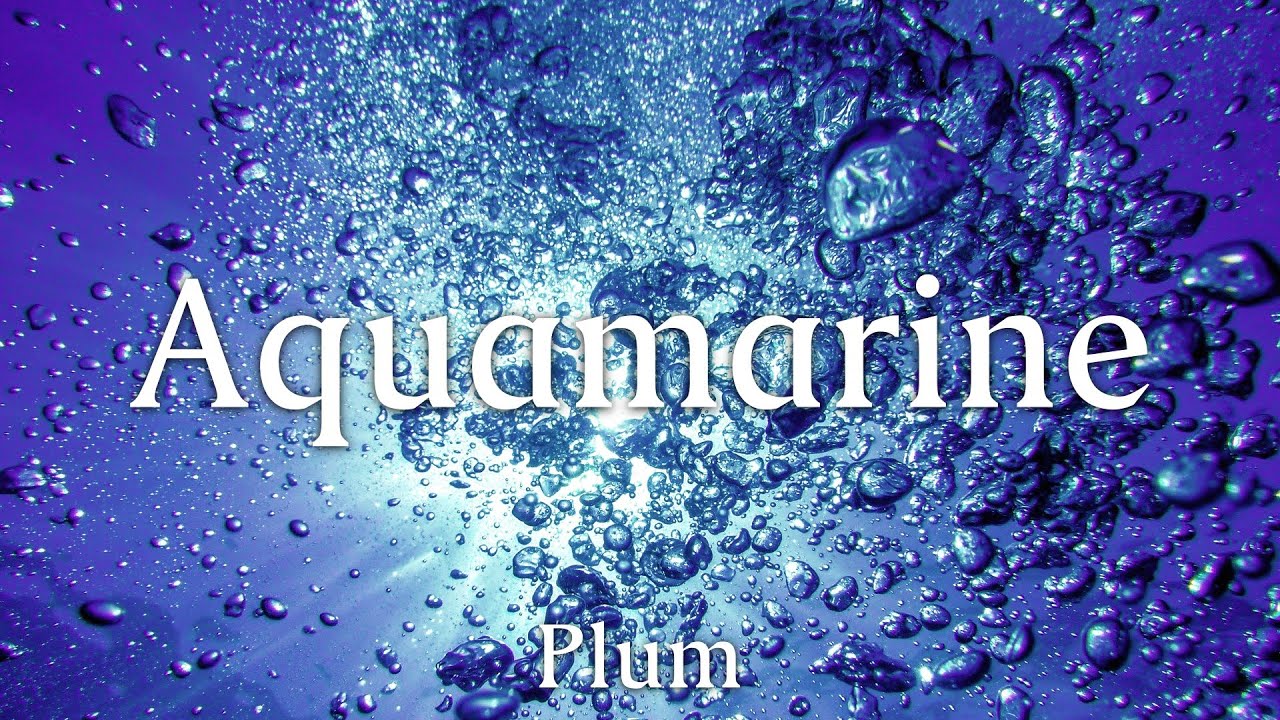 작곡 2주차 Plum을 날것 그대로! / Aquamarine by Plum