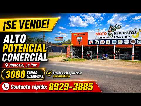 VENTA DE PROPIEDAD COMERCIAL EN MARCALA, LA PAZ