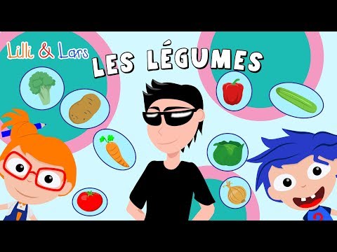 Les légumes - comptine avec parole - Vegetable Song French