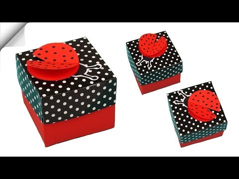 DIY paper box How to make paper box