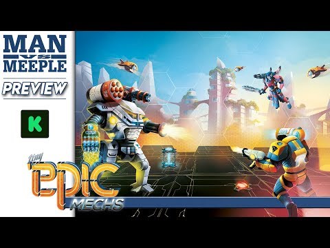 Tiny Epic Mechs Preview by Man Vs Meeple (Gamelyn Games)