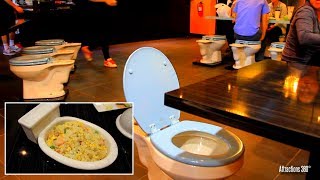 [HD] Toilet Restaurant - Unique Bathroom-themed Restaurant