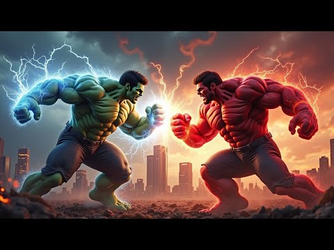HULK vs RED HULK | Final Battle | Full Action Movie (4K)