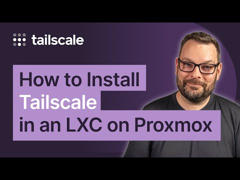 How to install Tailscale in an LXC on Proxmox