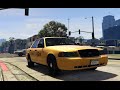 NYPD FORD CVPI Undercover Taxi NEW 4K for GTA 5 video 4