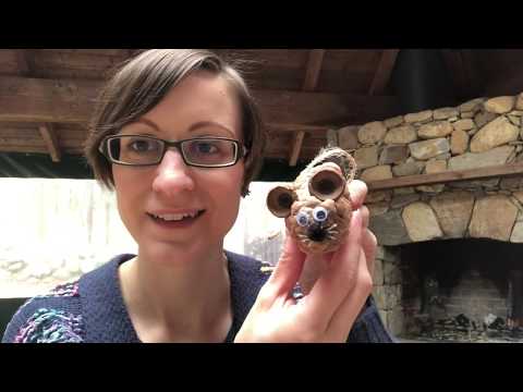 Crafts from Nature with Ms. Sarah - Pine Cone Mouse