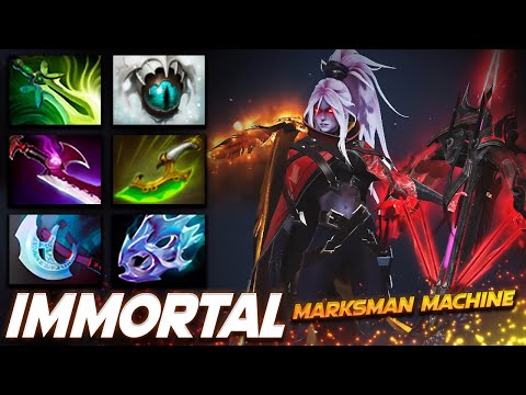 Drow Ranger Immortal Marksman Archer - Dota 2 Pro Gameplay [Watch & Learn]