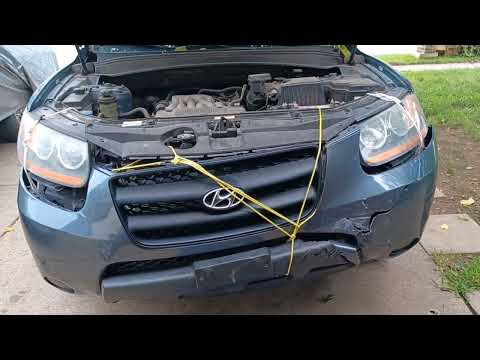 2007 - 2012 Hyundai Santa Fe Bumper Removal (How-to)