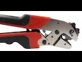 Y122CMR Ratcheting Full Cycle Crimper