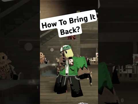 How To Use Rochas As Your Skin Again In Forsaken #roblox #forsaken