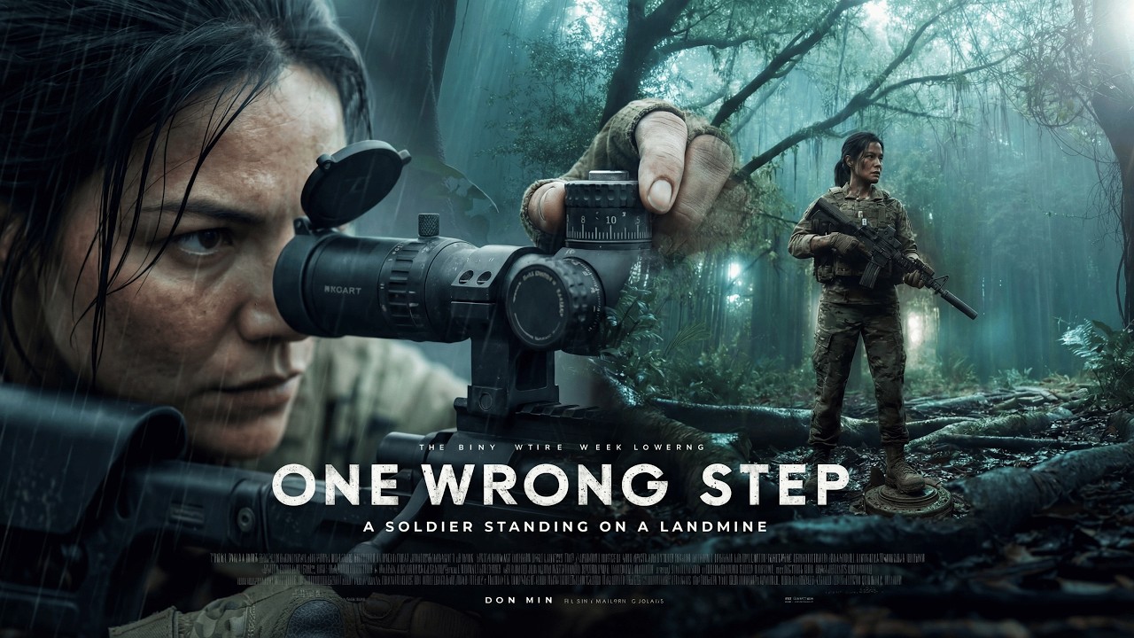 ONE WRONG STEP: A Soldier Standing on a Landmine