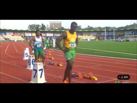FULL RACE 200M MEN U20 SEMIS FINAL 2. CAA U18 AND U20 AFRICAN ATHLETICS CHAMPIONSHIPS
