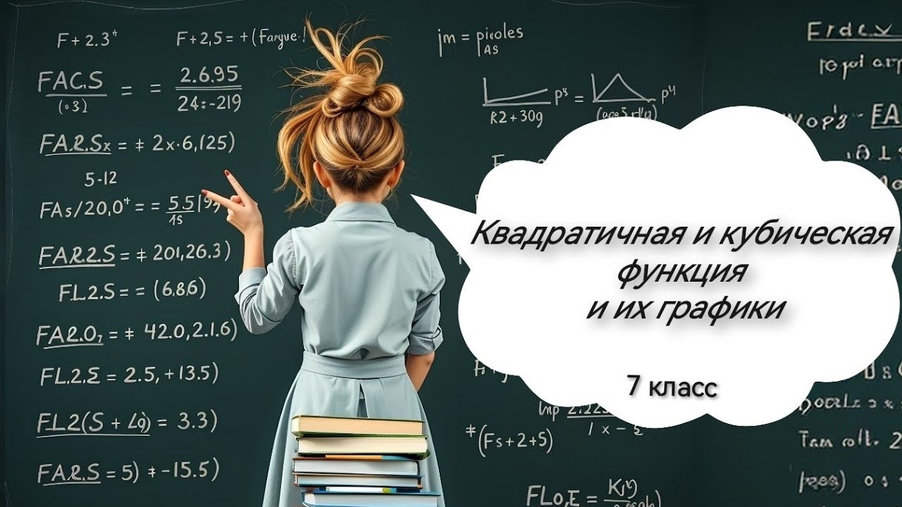 Функция у=х² и у=х³ и их графики. Алгебра, 7 класс