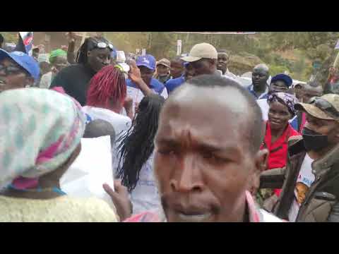 Mutula Kilonzo Jr Kipenzi Cha Makueni - What a great reception at Mumbuni, Ilima Ward!!!