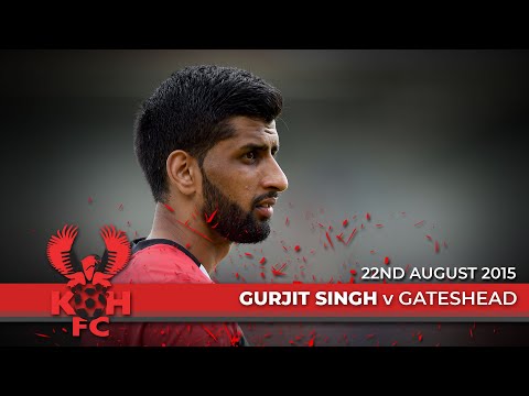 Gateshead 1-1 Harriers 22/08/16: Gurj's Gateshead goal