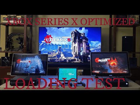 GEARS 5 OPTIMIZED loading TESTED!! Xbox SERIES X vs Xbox One vs Xbox One X