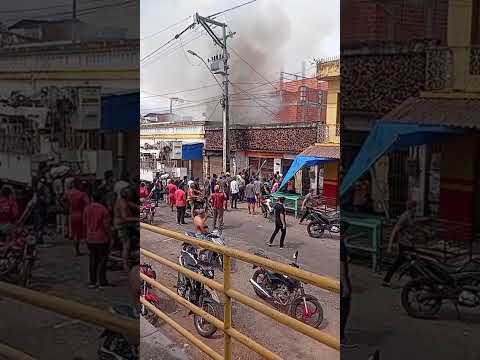 No dia 13 /11/25 na cidade de Igarapé Miri, um curto circuito causou um incêndio devastador.
