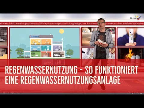 Regenwassernutzung - Regenwasser für Haushalt und Garten nutzen