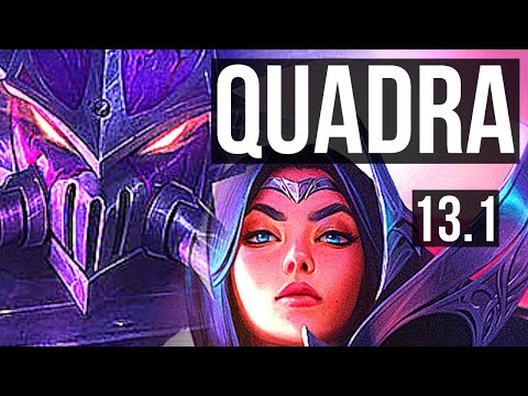 KASSADIN vs IRELIA (MID) | Quadra, 2.5M mastery, 18/2/8, 6 solo kills, Legendary | KR Master | 13.1