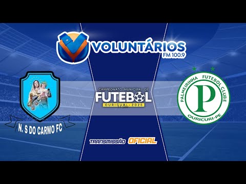 AO VIVO: NOSSA SEN. DO CARMO X PALMEIRINHA | SEMIFINAL 1ª DIVISÃO | OURICURI-PE 18/10/2025