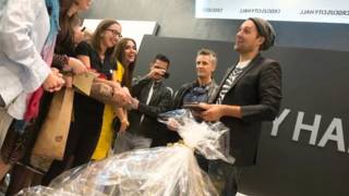 David Garrett - Meet & Greet Moscow 08.09.2015г.