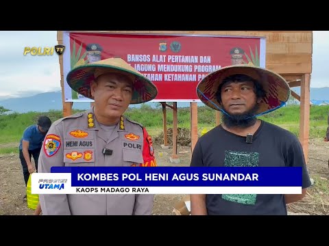 POLDA SULTENG SALURKAN BANSOS UNTUK EKS SIMPATISAN RADIKALISME WUJUDKAN REINTEGRASI SOSIAL