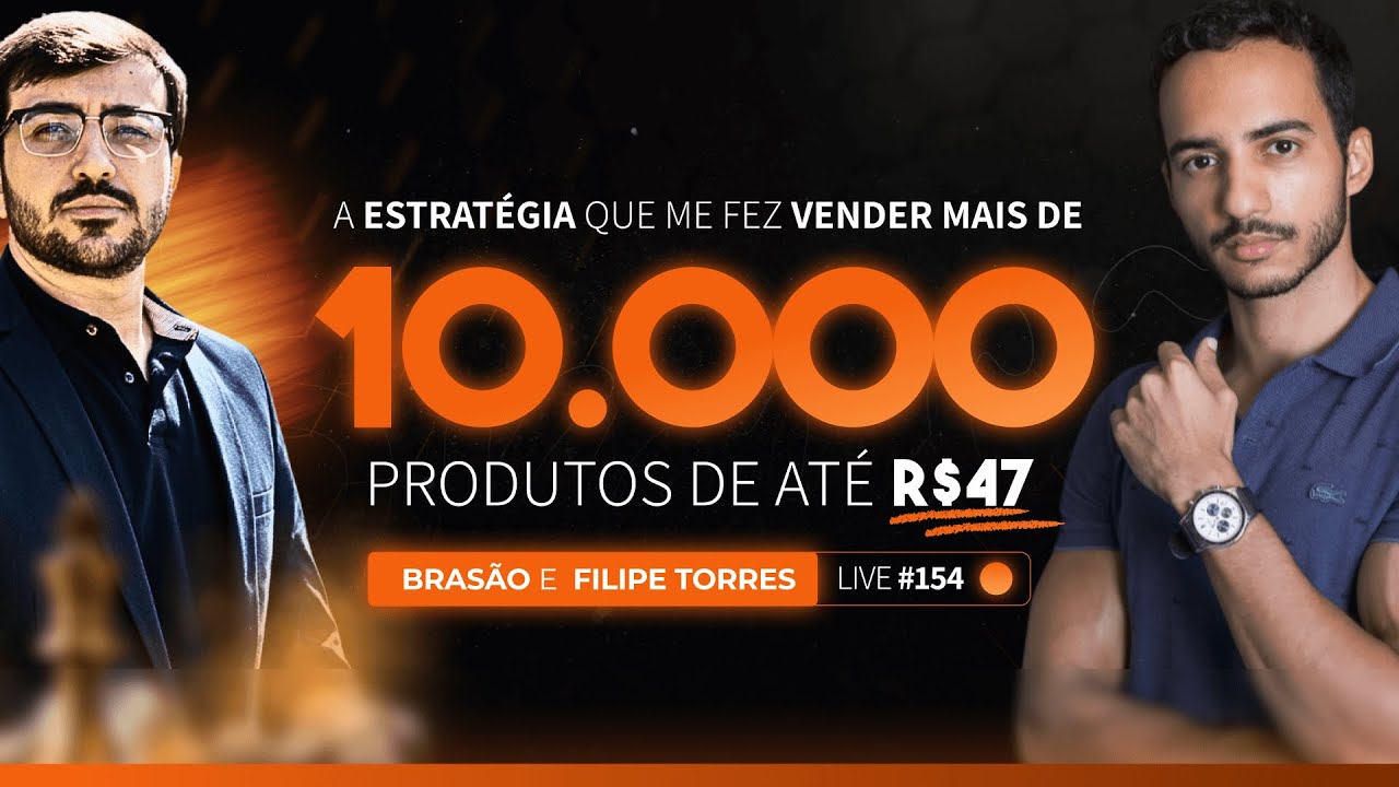 Live #154 - A Estratégia Que Me Fez Vender Mais De 10.000 Produtos De Até R$47