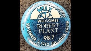 Robert Plant - Detroit 1983