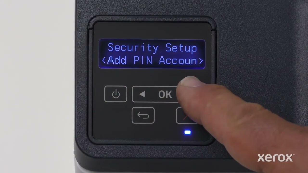 Xerox&reg; C230 Color Printer Power On and Wi-Fi Setup
