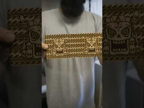 How we make our custom leather wallets.