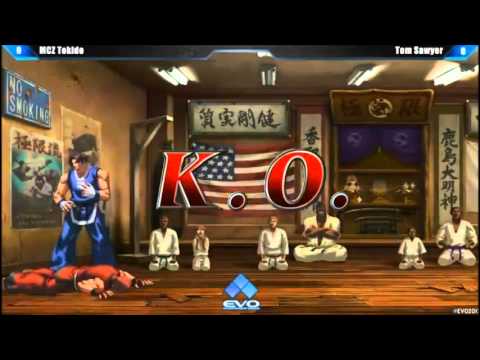 KOF XIII EVO 2013 Quarter Finals - Tokido vs. Tom Sawyer