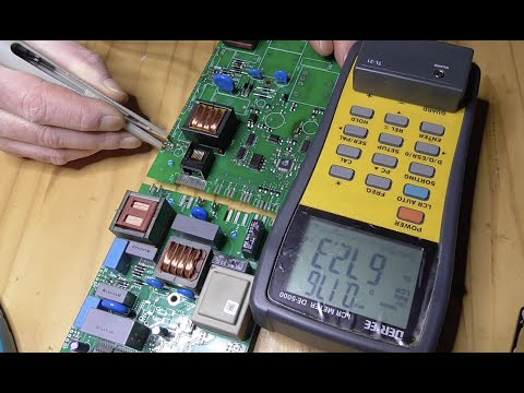 Der EE LCR Meter DE-5000  modifizieren kostengünstig  lowcost auf Tweezer Pinzette