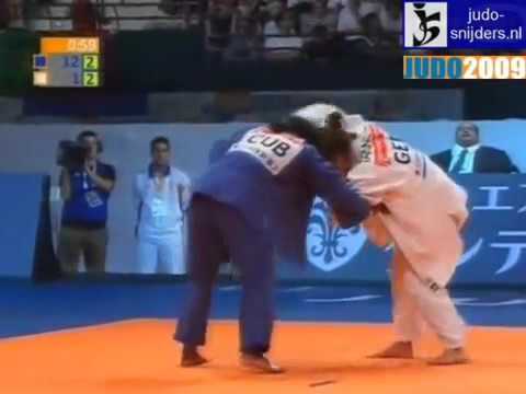 JUDO 2009 World Championships: Yanet Bermoy (CUB) - Romy Tarangul (GER)