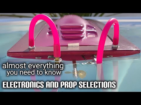 Fast RC Boat Electronics Options, Weight Distribution, Prop Selection, Setup & Install Pt2 How To