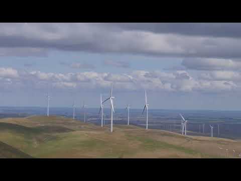 Wind Mills No Copyright Video, Background, Green Screen, Motion Graphics, Animated Background